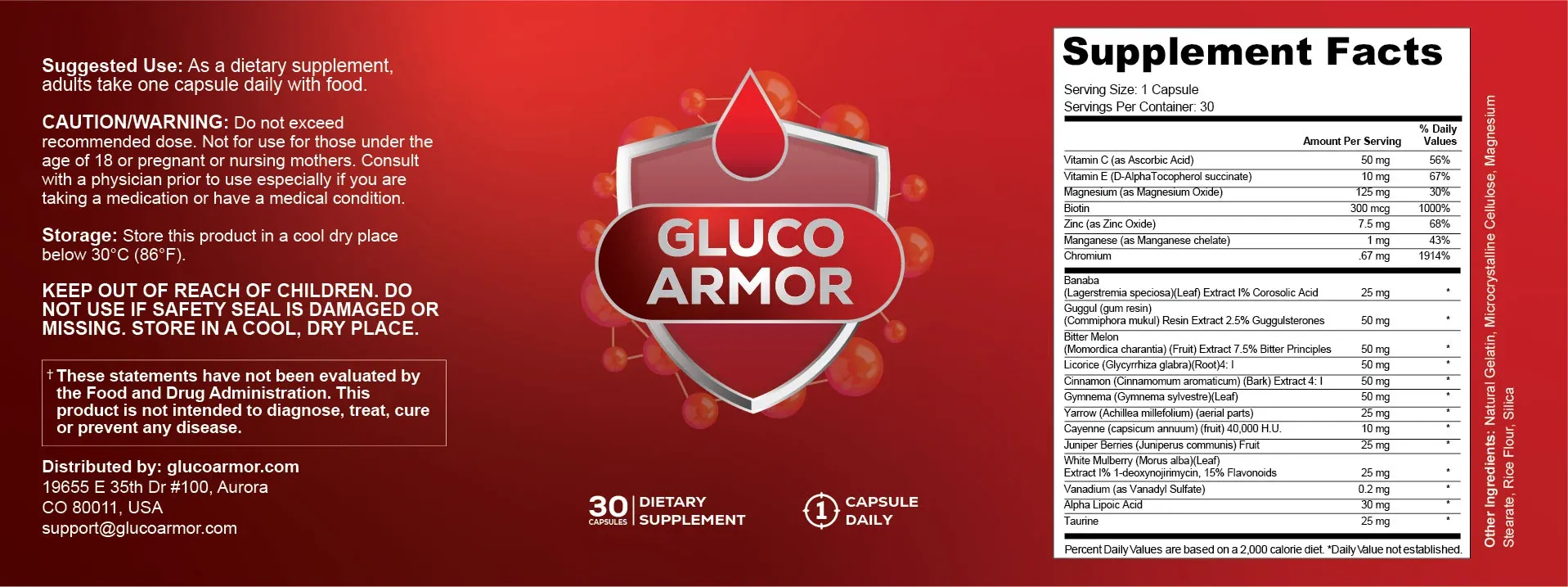 Supplement Facts PC