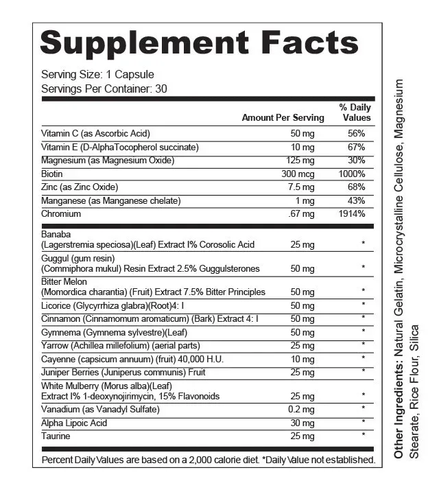 Supplement Facts Mobile